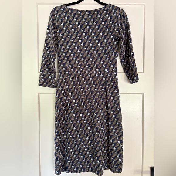 Boden Dresses & Skirts - Boden Navy and White Owl Pattern dress